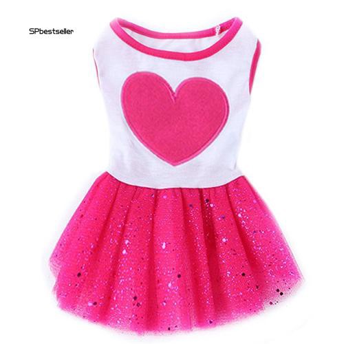 Đầm xòe công chúa xinh xắn cho thú cưng