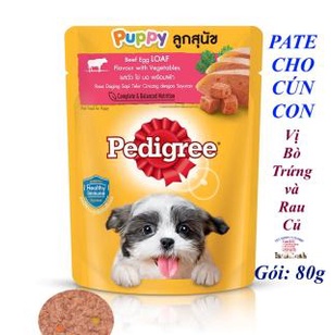 Thức ăn cho chó con Pedigree dạng sốt - Nhiều Vị