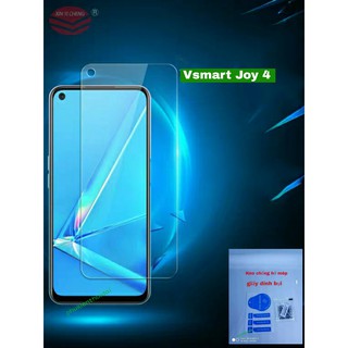 Kính cường lực trong suốt Vsmart Joy 4 loại tốt chất đẹp ( tặng keo mép )