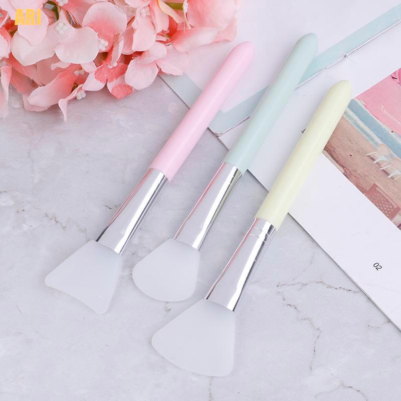 [Hàng mới về] Cọ silicone phẳng quét mặt nạ chăm sóc da