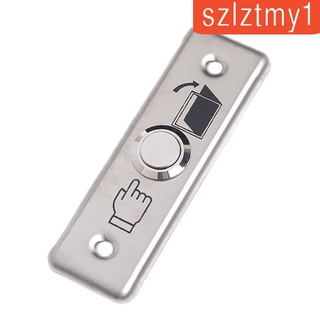 Stainless Steel Door Exit Push Release Button Switch For Access Control