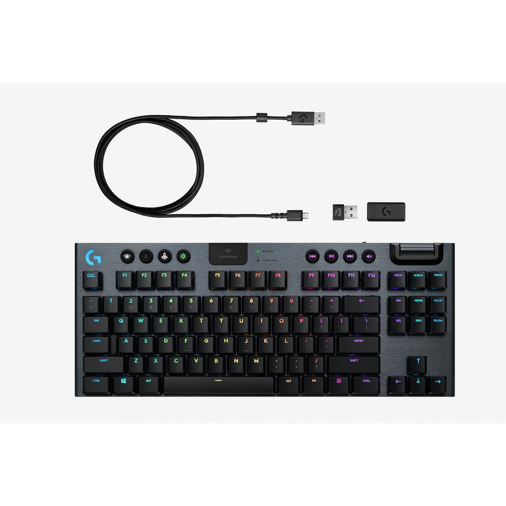 -  -  - Bàn phím cơ Logitech G913 TKL WIRELESS RGB - Chính Hãng Việt Nam - Mới 100%