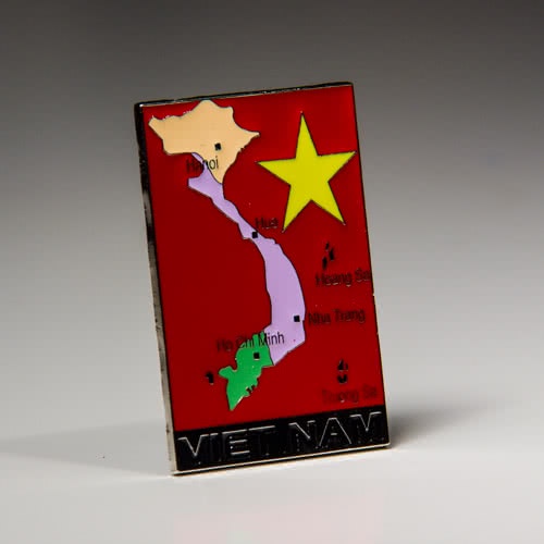 Dán tủ lạnh - Magnet phong cảnh Việt Nam - Gang đúc