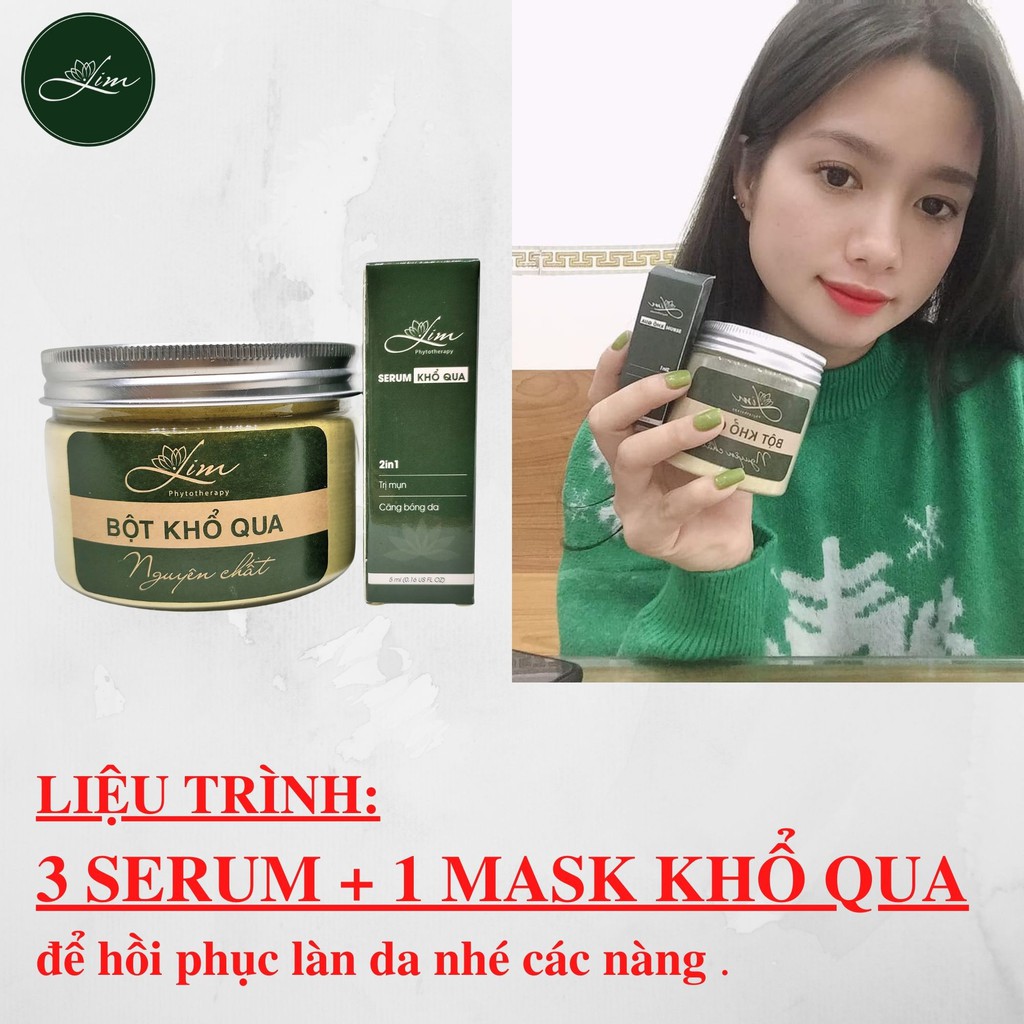 Serum Dưỡng Da Căng Bóng Tinh Chất Khổ Qua LimFarm - Handmade - Giảm Mụn Mờ Thâm , Chống Lão Hóa | BigBuy360 - bigbuy360.vn