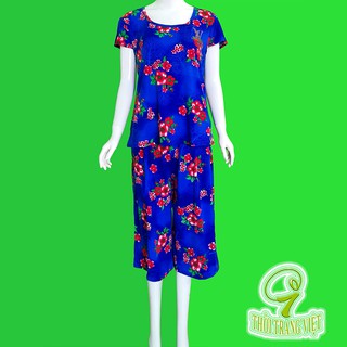 Đồ bộ thời trang mặc nhà - nữ trung niên- nhẹ nhàng -thoải mái