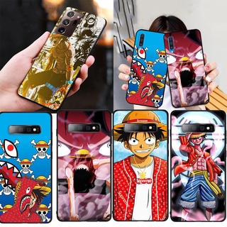 Ốp Lưng Silicone Mềm In Hình Hoạt Hình One Piece Cho Samsung Galaxy Note 20 Ultra A21S M11 M21 M30S M31 M31S