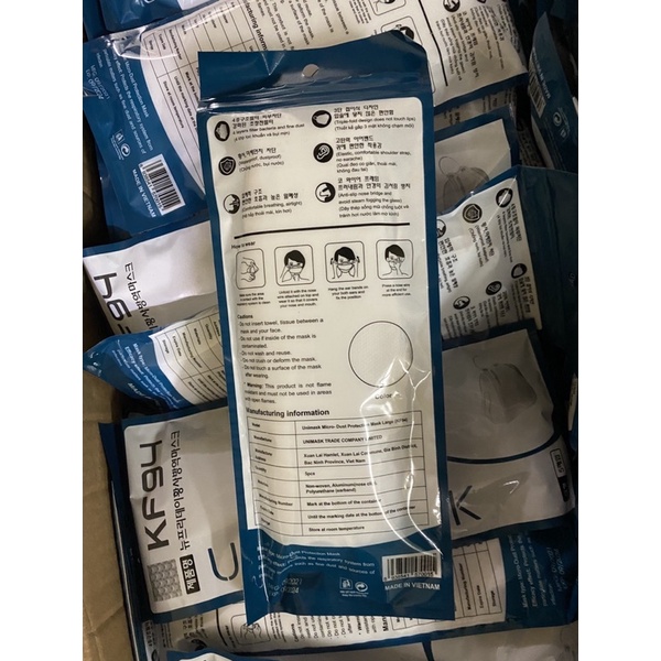 Thùng Khẩu Trang KF94 Unimask 300c