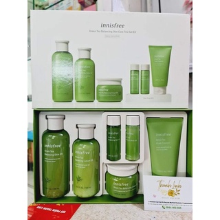 Set dưỡng da trà xanh Green Tea Balancing Skin Care Set EX gồm 6 món dưỡng khỏe da ngừa mụn hiệu quả