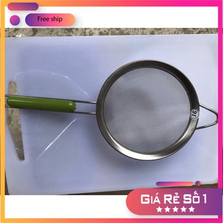 Lọc chanh rây bột inox 2 lớp có móc treo
