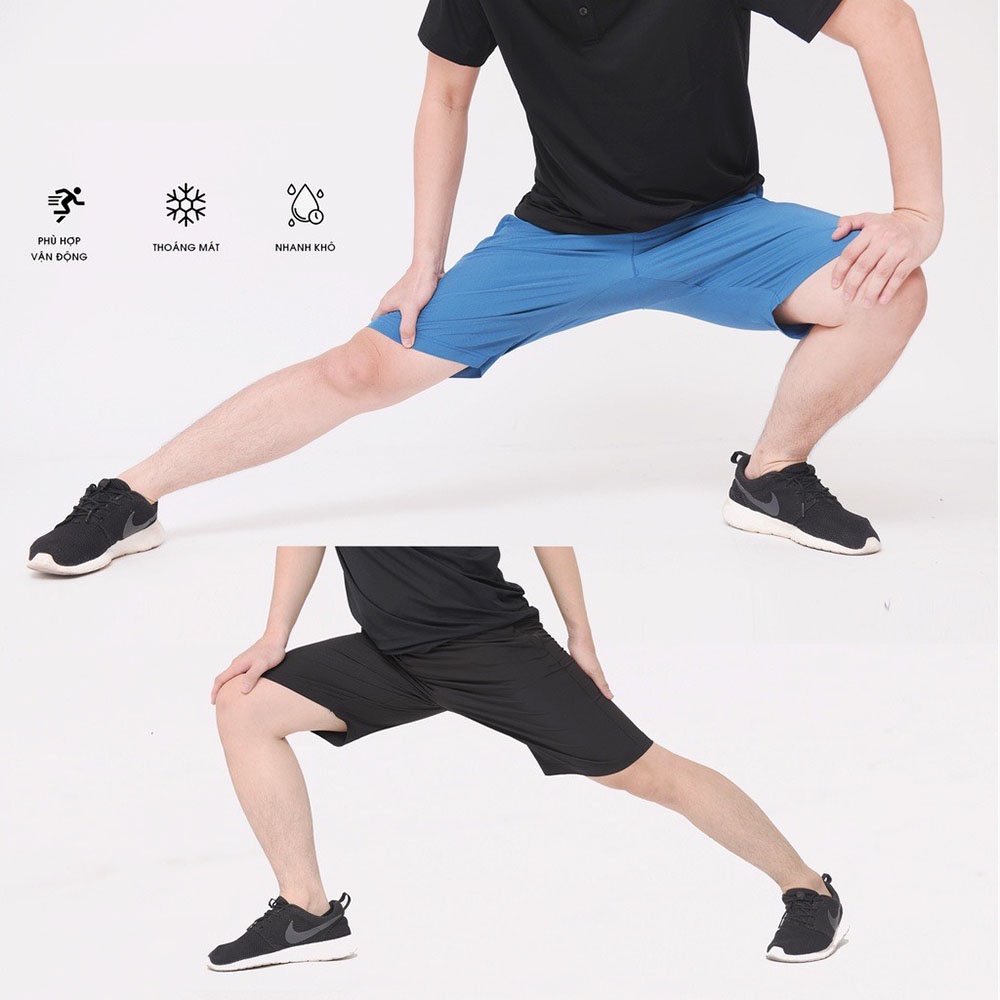 Combo 5 Quần short nam vải gió cao cấp túi khóa mặc thoáng mát V3 Micado