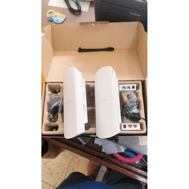 Bộ thu phát không dây, thang máy, wifi ngoài trời tầm xa 1km - 5km - Mercury B2, MWB201, MWB505 | BigBuy360 - bigbuy360.vn