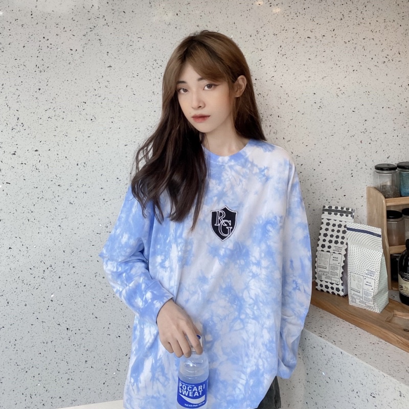 Áo thun tay dài loang REGODS unisex form rộng ( REGODS LONGSLEEVE TYEDYE ) | WebRaoVat - webraovat.net.vn