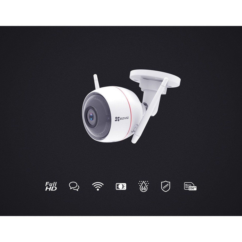 Camera an ninh gắng ngoài Ezviz C3W