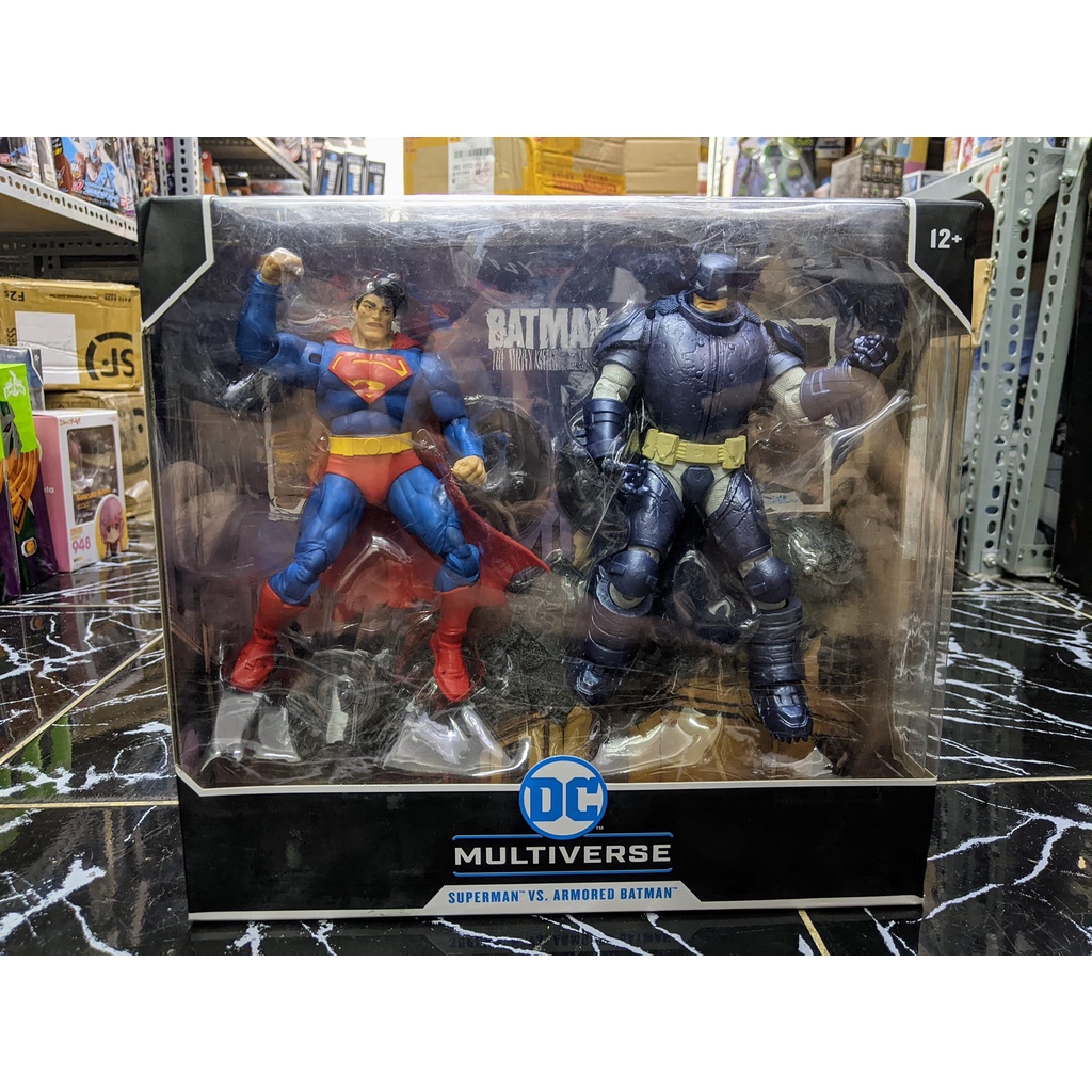 MÔ HÌNH DC MULTIVERSE SUPERMAN AND BATMAN ARMOR