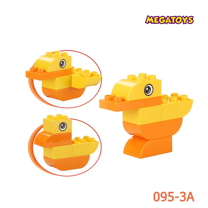 Bộ Ghép Hình Mega Junior Block  - MGT