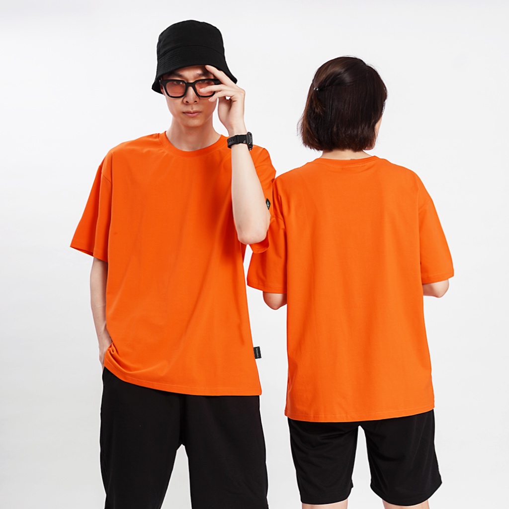 [ Ảnh Thật ] Áo Thun Trơn Basic - Áo thun unisex nam nữ form rộng oversize chất liệu Cotton hottrend 2022 | BigBuy360 - bigbuy360.vn