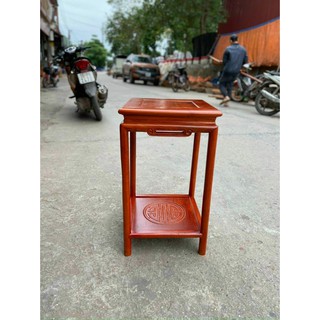 Đôn chân tròn gỗ hương đá