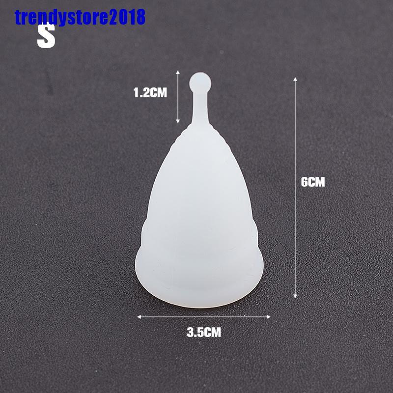 Cốc nguyệt san bằng silicon có thể tái sử dụng tiện lợi cho nữ