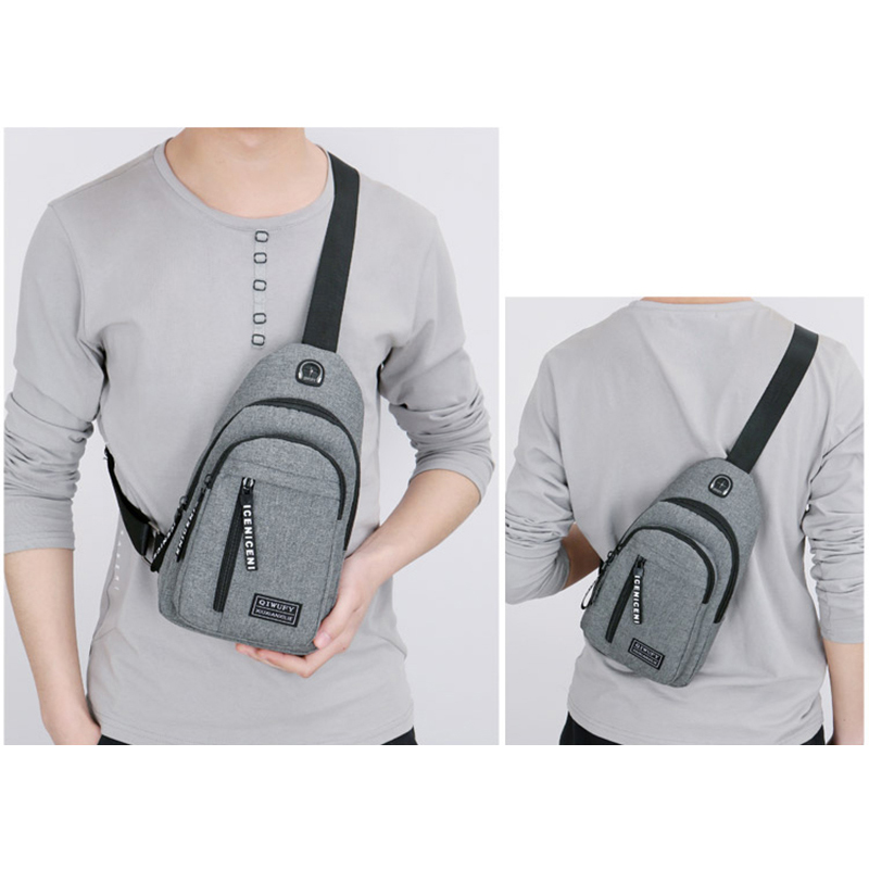 Men's Cross Shoulder Waist Bag Phone Earphone Case Kindle Paperwhite 6 7 inch Ebook Tablet túi