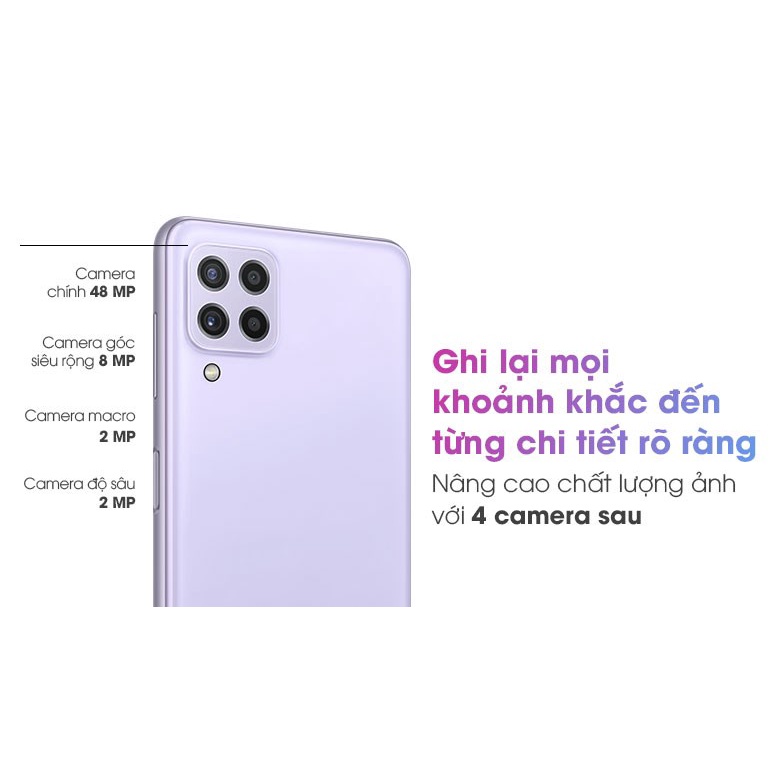 Điện thoại Samsung Galaxy A22 - Chính hãng | BigBuy360 - bigbuy360.vn