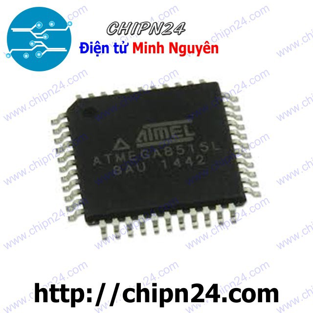 [1 CON] ATmega8515L-8AU TQFP-44 (SMD Dán) (ATmega8515)