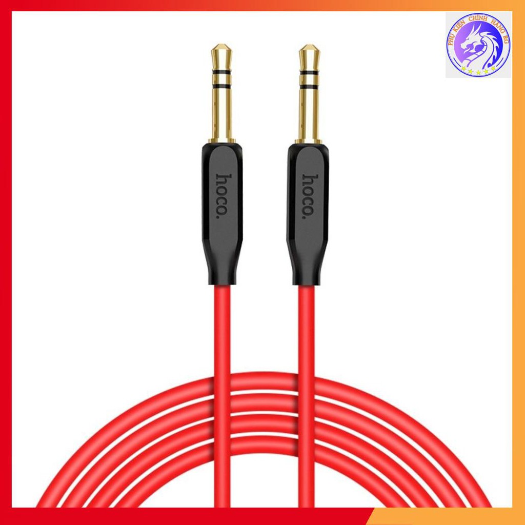 Cáp Âm Thanh AUX 3.5mm Hoco UPA11 Dài 1M Chính Hãng - Bảo Hành 1 Năm Giao Màu Ngẫu Nhiên