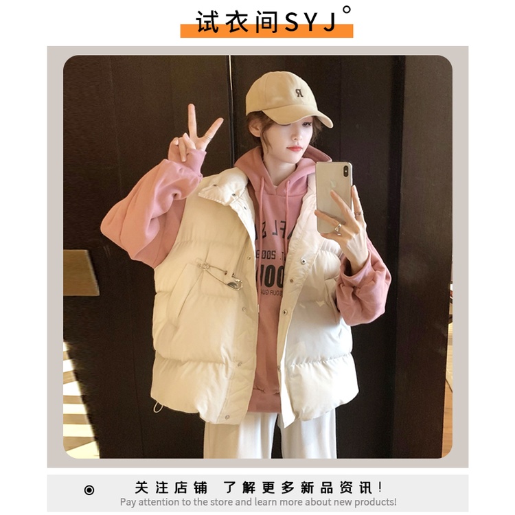 Áo Thun Cotton Sát Nách Dáng Rộng Thời Trang Thu Đông Cho Nữ 2021 | BigBuy360 - bigbuy360.vn