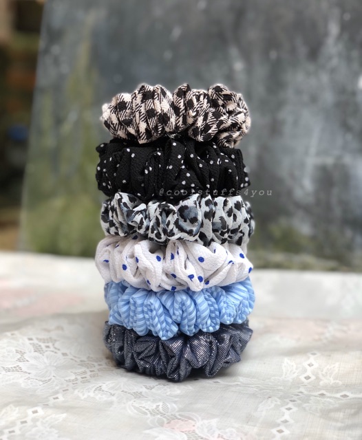 Đồ cột tóc nhiều màu - Scrunchies