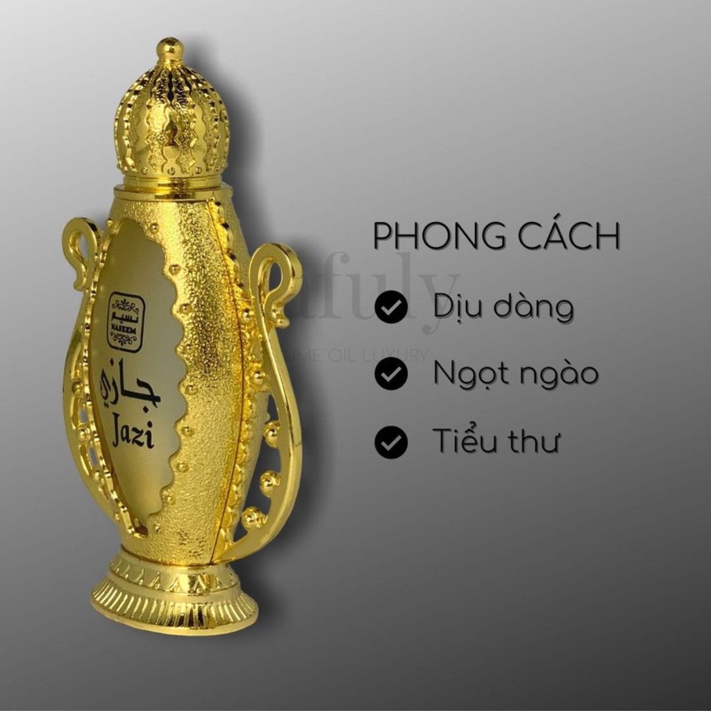 Tinh dầu Dubai Jazi ngọt lịm hương kẹo dâu