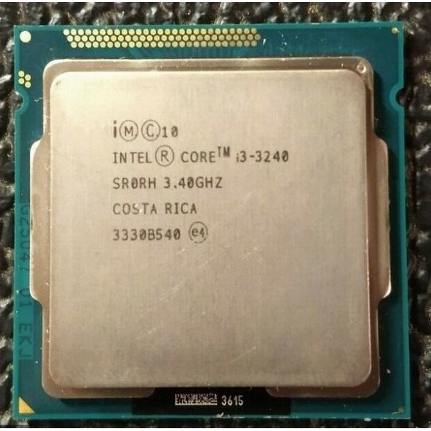 CPU I3 3420 3.40 GHz  Bộ nhớ đệm 3 MB SmartCache