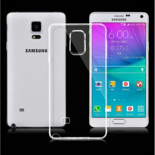 Ốp dẻo Galaxy Note 4/ N9100 silicon trong suốt