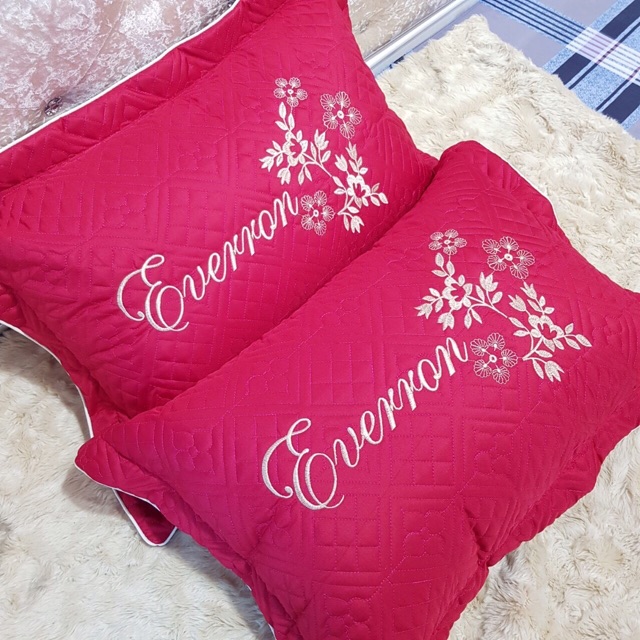 Đôi vỏ gối thêu đẹp chất satin (tuyển sỉ, ctv) | BigBuy360 - bigbuy360.vn