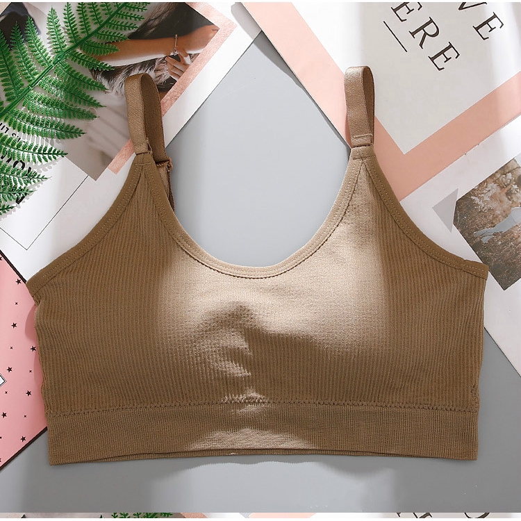 Áo Lót Thể Thao Không Gọng Thoải Mái Dành Cho Nữ