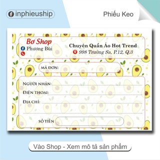 Phiếu giao hàng Vintage