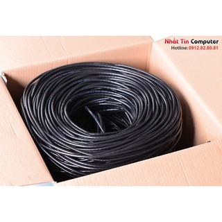 Cáp Cat6 STP LAN model NW109 đen 50M Ugreen 11256