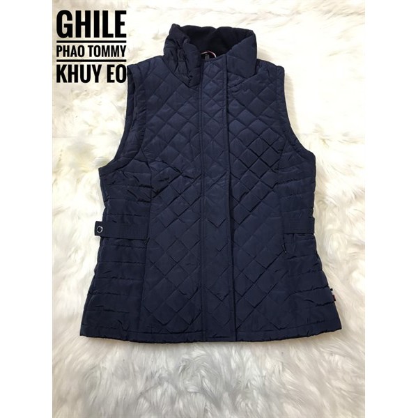 Áo Ghile phao Tom my khuy eo