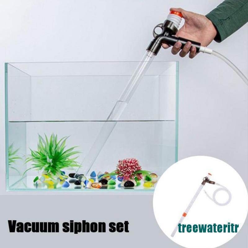 （new*）Fishbowl Water Absorber Manual and Easy to Clean Change Sand Washer Siphon Tube