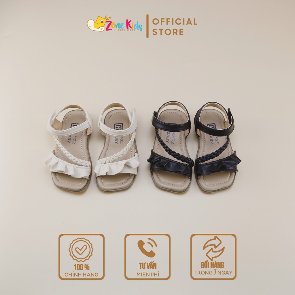 Dép sandal quai chéo dây bên cho bé gái Zonekids - D11