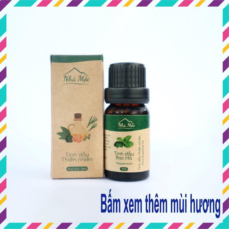 Tinh dầu nguyên chất tự nhiên_Lọ 10ml_10 mùi hương khác nhau