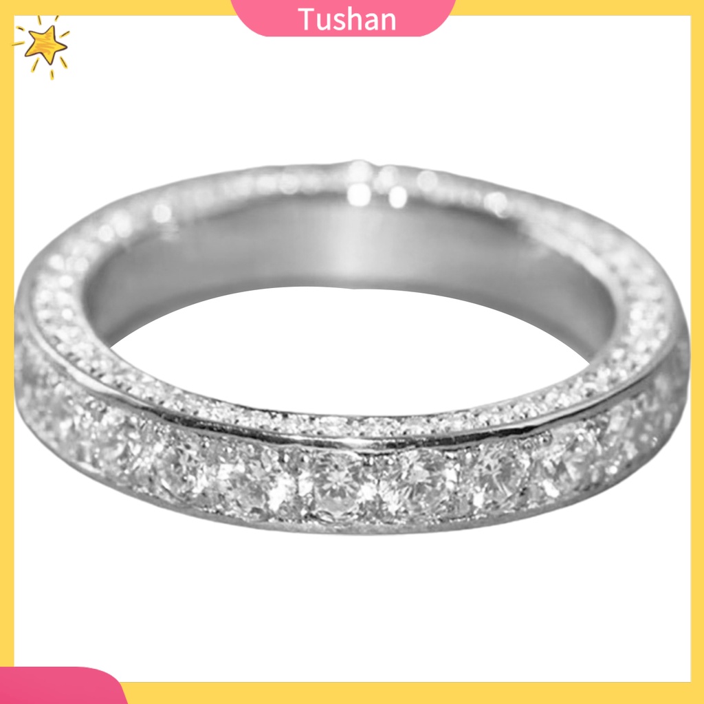 Nhẫn đính đá giả thời trang sang trọng cho nữ