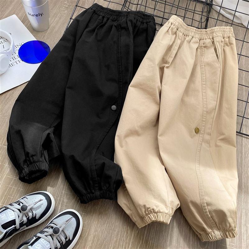 Quần dài vải mỏng thời trang phương Tây phong cách cá tính cho bé trai