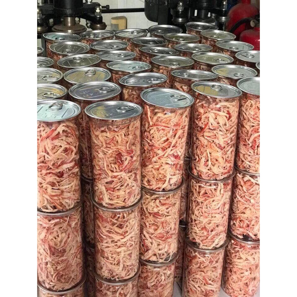 Khô Mực Xé Sợi Hấp Nước Dừa Lon 120Gr | BigBuy360 - bigbuy360.vn