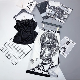 Set bộ hai dây in hoạ tiết