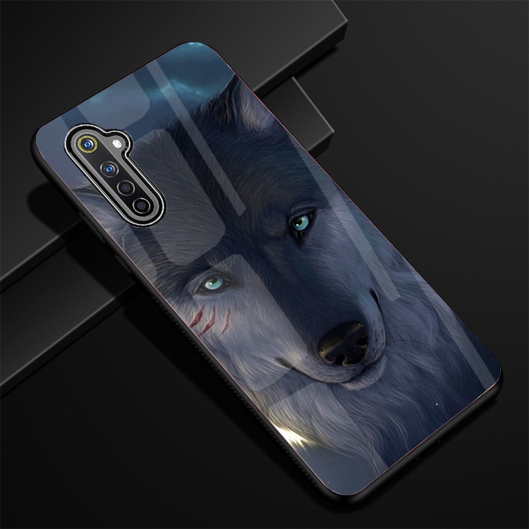 Ốp Lưng REALME 6, 6 PRO mặt kính cường lực cao cấp thiết kế Độc Quyền