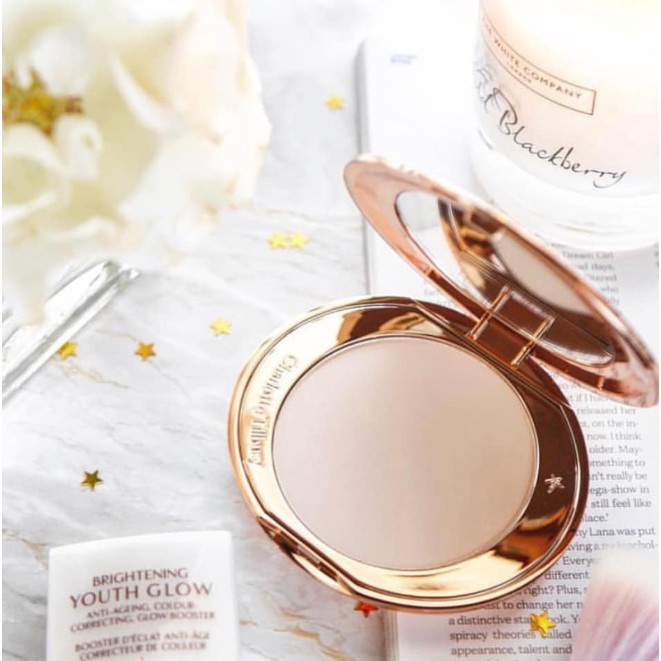 CHARLOTTE TILBURY Phấn Trang Điểm Mini Kiểm Soát Dầu 0.8g Chuyên Dụng