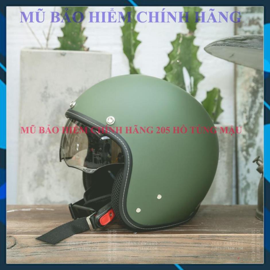 Mũ Bảo Hiểm 3/4 Có Kính Ẩn Che Nửa Mặt - SUNDA 388