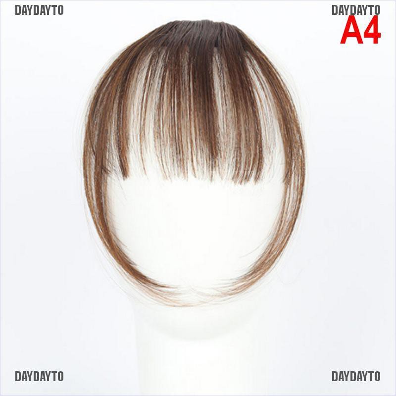 Daydayto Tóc Mái Giả Nối Dài Phía Trước Có Kẹp