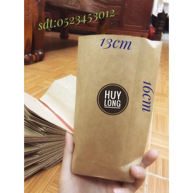 100 Túi giấy xi măng kích thước tiêu chuẩn