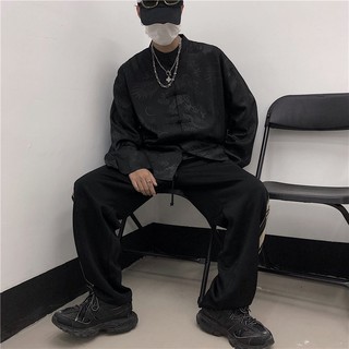 Áo sơ mi ulzzang cổ tàu