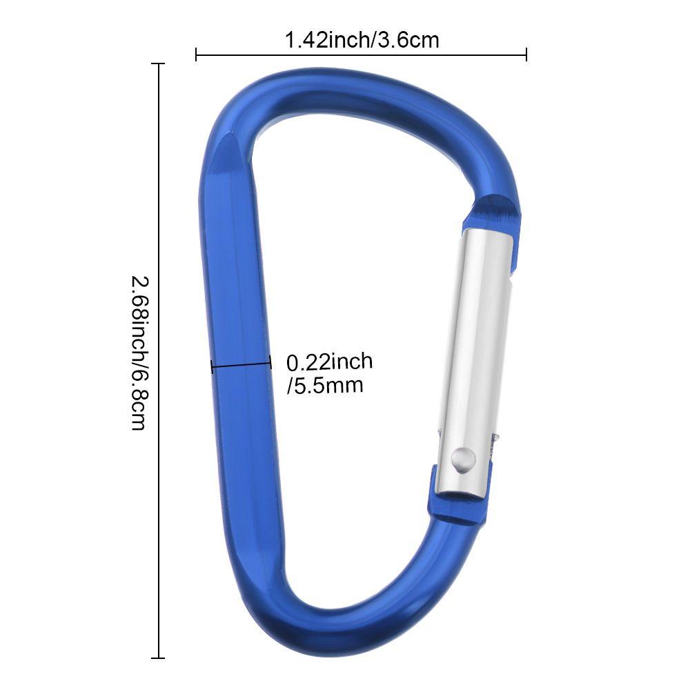 Móc Khóa Leo Núi Bằng Hợp Kim Nhôm Nhiều Màu Sắc SHOUKEY